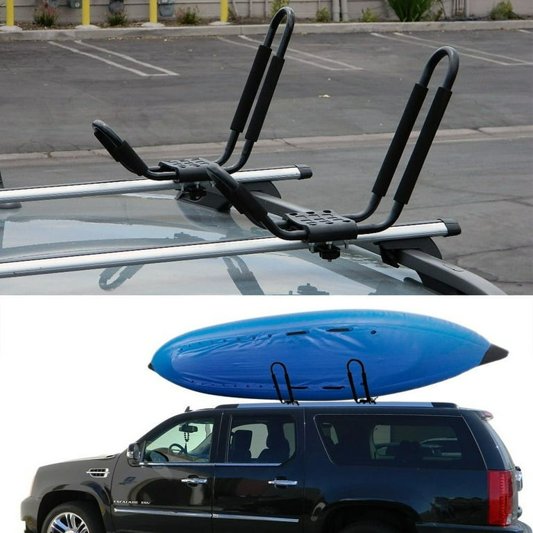 Canoe Boat Surf Kayak Roof Rack Car SUV Truck Top Mount Carrier Cross J-Bar  2 Pc