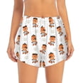 thumbnail image 4 of Lsque Cute Little Pirate Red Panda Printed Women's Running Shorts with Liner Pockets,Elastic Quick Dry Workout Athletic Gym Yoga Shorts,Womens High Waist Shorts-X-Large, 4 of 9