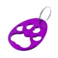 thumbnail image 2 of West Coast Paracord Paw Print Key Chain & Bottle Opener with Silver Split Key Ring - Many Colors and Pack Sizes Available, 2 of 3
