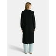 thumbnail image 2 of No Boundaries Ribbed Open Front Duster, Women’s, 2 of 4