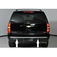 thumbnail image 2 of Automotive Authority Chrome Rear Bumper Trim Molding Chevy Tahoe/Suburban, Black, 2 of 4