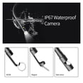 thumbnail image 4 of Industrial Endoscope Camera 4.3inch Screen Sewer 8mm 1080P Pipe Inspection for Car Repair 8 LEDS ,Easily Maneuver, 4 of 6