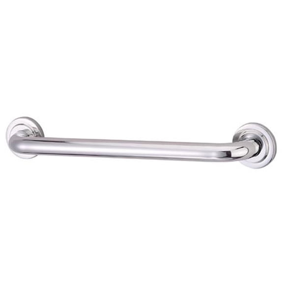 Elements Of Design Dr314241 24" Brass Grab Bar From The Traditional Collection - Chrome