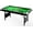 Green Tablecloth, variant on Luku Billiard Tables, Pop-up Pool Table for Crafty Families, Balls, Cues, Easy Fold-up, Green 7FT