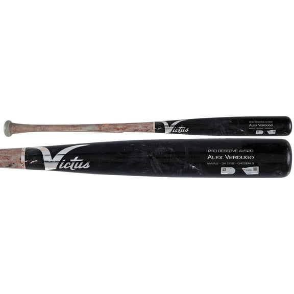 Alex Verdugo New York Yankees Game-Used Black and Brown Victus Broken Bat vs. Oakland Athletics on April 25, 2024 - Fanatics Authentic Certified