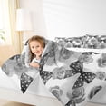 thumbnail image 3 of Erosebridal Girls Bowknot Gifts Queen Comforter Set,Cute Polka Dots Bedding Comforter Set For Kids,Reversible,3-Piece, 3 of 7