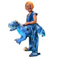 thumbnail image 2 of Bright Time Toys Blue Dinosaur Ride In Costume 3 yrs + Unisex, 2 of 4