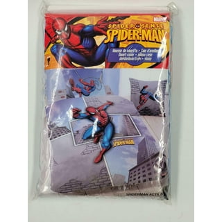 Spidey and His Amazing Friends Kids 3-Piece Twin Sheet Set, Microfiber, Blue, Marvel