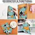 thumbnail image 4 of Sweet Cartoon Puppy Dog Dish Towels Set of 6, French Bulldog Washable Tea Towels Dishcloths Lint-Free 18x28 Inch Fast Drying for Kitchen Restaurant Bar Clean, 4 of 7