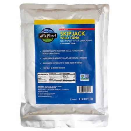 (Price/Case)Wild Skipjack No Salt 6-43 Ounce
