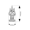 thumbnail image 2 of Mooneye 925 Sterling Silver Lord Shiva Lingam Traditional Religious Unisex Pendant Jewelry, 2 of 5