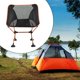 thumbnail image 4 of Silla plegable ligera, sillas de plegables compactas de , con bolsa de transporte Asiento de camping para césped Pintura libre naranja Baoblaze Asiento de luna plegable, 4 of 6