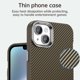 thumbnail image 5 of For iPhone 15 Plus 14 Plus Case Cell Phone Hybrid Back Cover Carbon Fiber Texture - Grey, 5 of 5