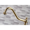 thumbnail image 3 of Kingston Brass KS3272ALBS Kitchen Faucet with Side Sprayer, Polished Brass, 3 of 5