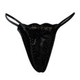 thumbnail image 4 of HUPOM Underwear For Women Panties High Waist Leisure Tie Seamless Waistband Black 2XL, 4 of 6