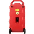 thumbnail image 2 of 16 Gallon Fuel Caddy, 7.8 L/min, Portable Gas Storage Tank Container with Hand Pump Rubber Wheels, Fuel Transfer Storage Tank for Gasoline Diesel Machine Oil Car Mowers Tractor Boat Motorcycle, 2 of 7