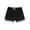 Black, variant on FAIWAD Girls Ribbed Shorts Lace Elastic Waist Stretchy Colorful Dance Shorts Under Dress Athletic Yoga Underpants