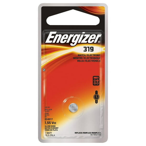 Energizer Watch/Electronic Battery, Size 319 - Walmart.com - Walmart.com