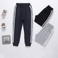 thumbnail image 3 of Esaierr Kids Boy Girl Sports Sweatpants for Toddler Sweatpants Kids Spring Fall Models Comfortable Jogging Pants for 4-12T, 3 of 5