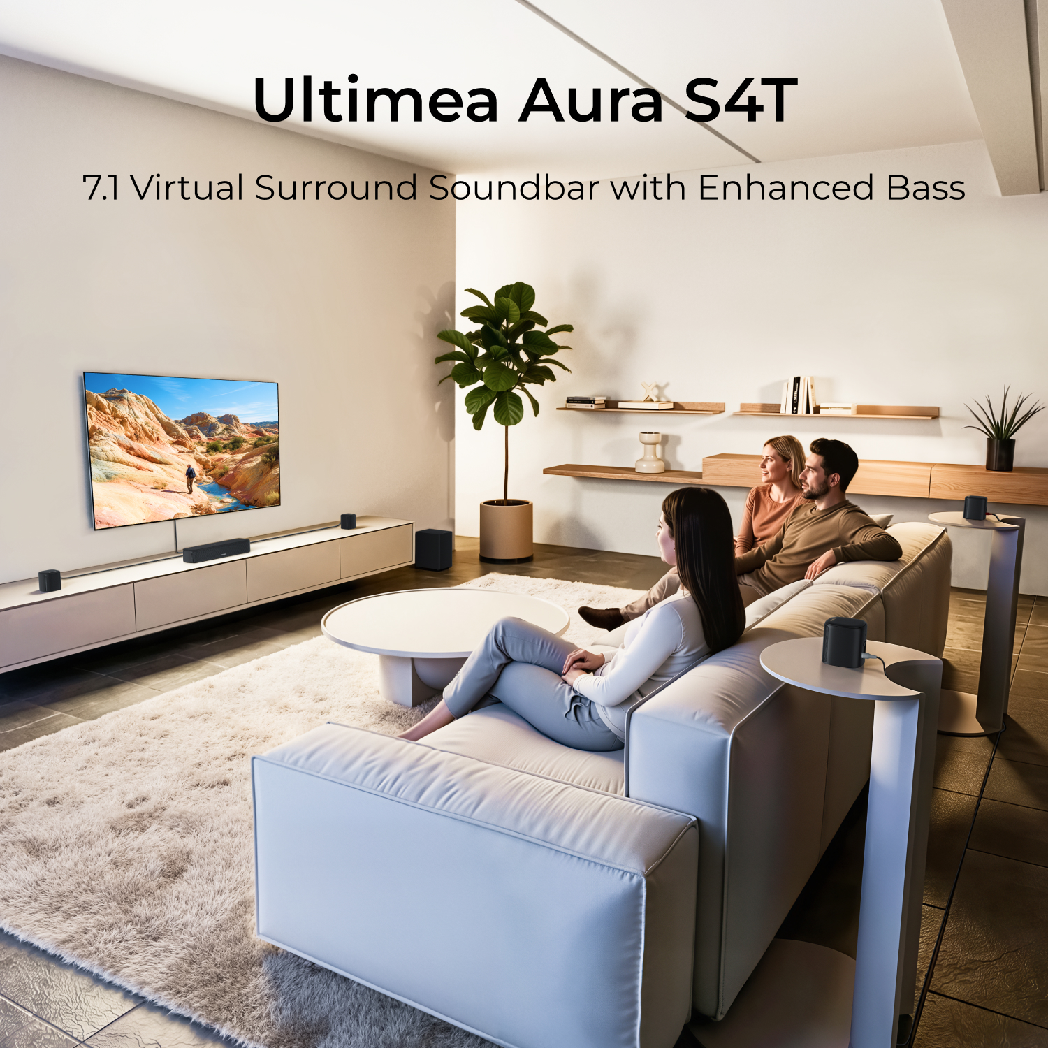 Ultimea Aura S4T 7.1 Surround Sound Bar System photo 3