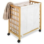 Whitmor Canvas 3-Section Laundry Sorter