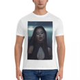 thumbnail image 1 of Camiseta clásica de Alexa Demie Euohoria Temporada 2 para hombre camisetas para hombre nueva edición, 1 of 6