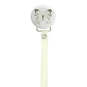 Butterfly Pacifier Clip with Matching Ribbon