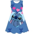 thumbnail image 1 of Stitch boda cumpleaños vestidos para niñas 1-10 años elegante fiesta bautizo vestido niños Disney serie Stich vestido ropa 6M Gao Jinjia LED, 1 of 2