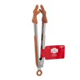 thumbnail image 3 of Holiday Time 9-Inch Tongs, Gingerbread Cookie Shaped, Brown, 3 of 9