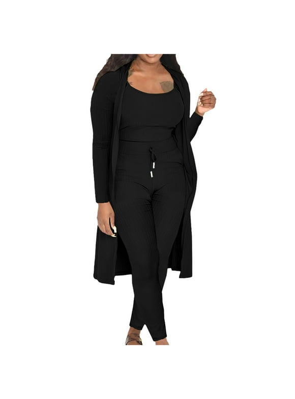 Womens Matching Crop Top And Pant Set