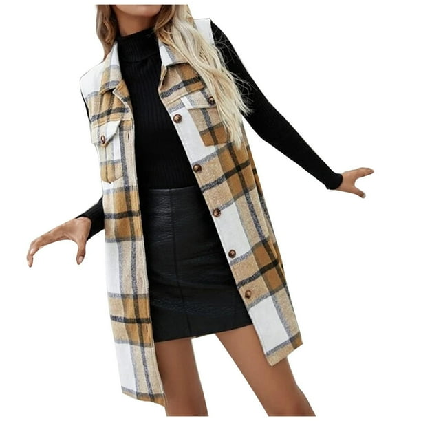 Flannel shirt shop and vest