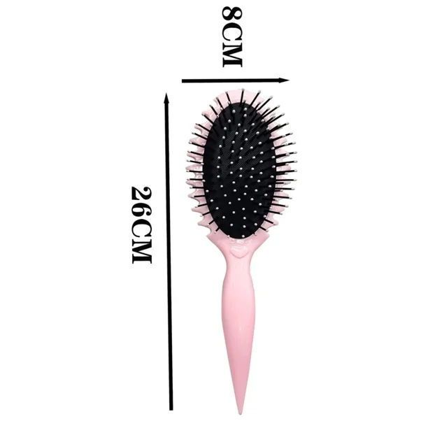 Lindo Peine Multicolor Opcional Especialmente Para Mujeres Para Aliviar El Cuero Cabelludo Cómodo Y Hermoso Peine C
