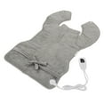 thumbnail image 3 of Back Heating Pad, Ergonomic Back Heater Silver Gray Drapeable  For Office For Home US Plug 110V, 3 of 8