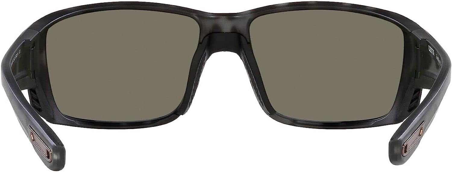 Costa Del Mar Tuna Alley Pro Blue Mirror Polarized Glass Men's Sunglasses 6S9105 910513 60