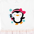thumbnail image 4 of Inktastic 2nd Birthday Cute Penguin 2 Year Old Girl Girls Toddler Dress, 4 of 5