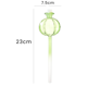 thumbnail image 2 of Globos de riego para plantas, 3 unidades de dispositivos de riego soplados, globos de riego automático para plantas de interior y cactus., 2 of 8