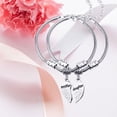 thumbnail image 1 of 2 pulseras para , cadena de serpiente, pulsera con dije de corazón, pulseras para el día de la madre, regalo de cumpleaños de Acción de, 1 of 10