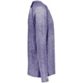 thumbnail image 4 of Holloway Sportswear M Electrify Coolcore® Long Sleeve Tee Purple Heather 222570, 4 of 5