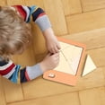 thumbnail image 4 of Square Puzzle Solving The Wooden Block Puzzle Challenge Wooden Irregularly Shaped Puzzle Disappearing Square Wooden Brain Teaser Puzzle Game, 4 of 4