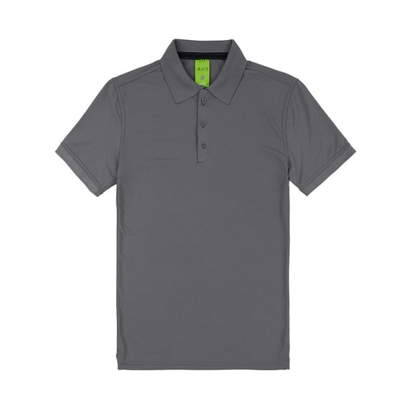 A2Y Men's Soft Quick Dry Durable Golf Short Sleeve Polo Shirts Charcoal 2XL