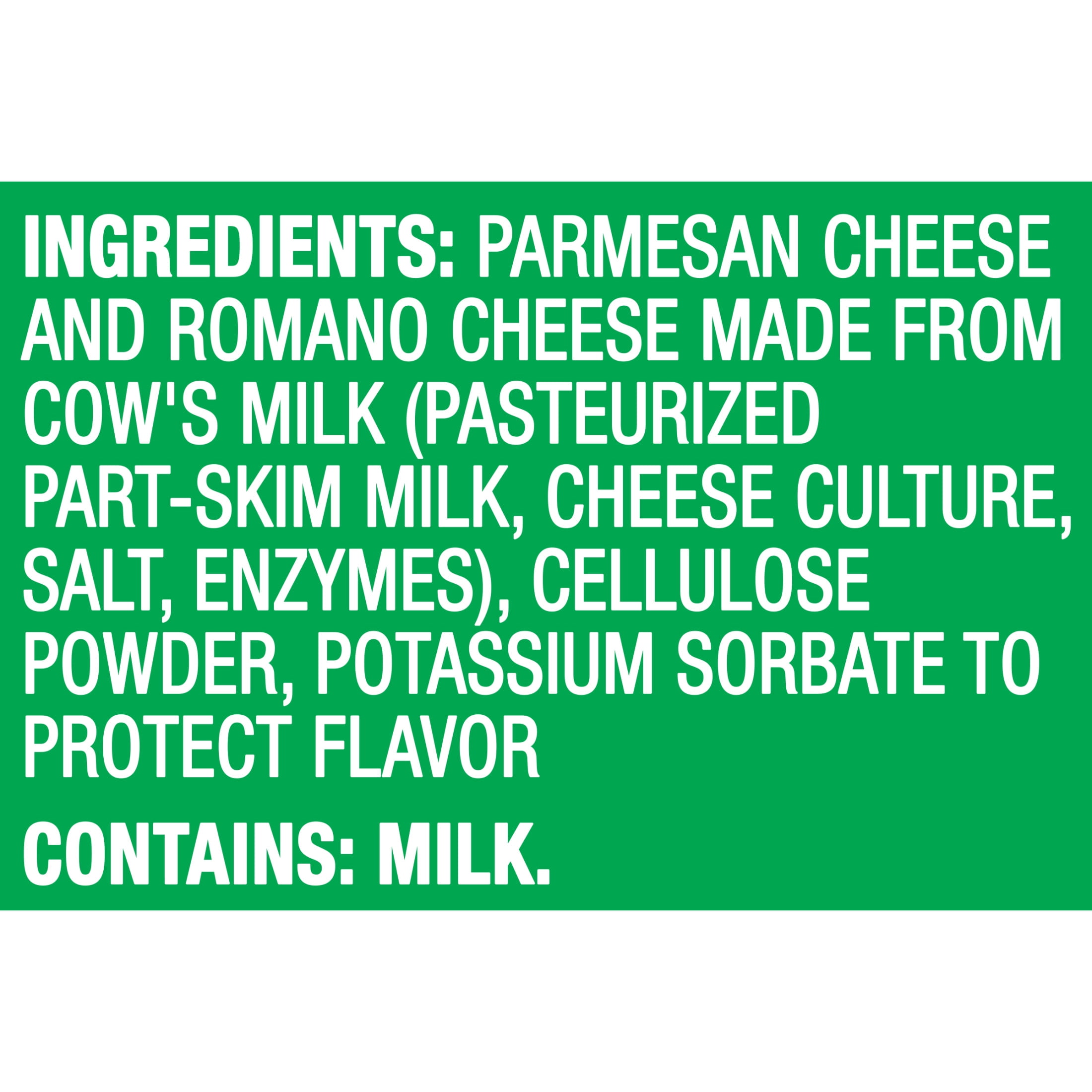 Kraft Grated Parmesan & Romano Cheese Shaker 8 oz Bottle