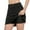 Black_001, variant on HJYCHN Mini Skirts for Women Casual Solid Tennis Skirt Yoga Sport Skirt with Shorts Inside for Running Fitness Tennis Skirt Pink M
