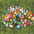 thumbnail image 4 of Figuras de animales de resina a granel, 80 unidades, para decoración de jardín de hadas, 4 of 7