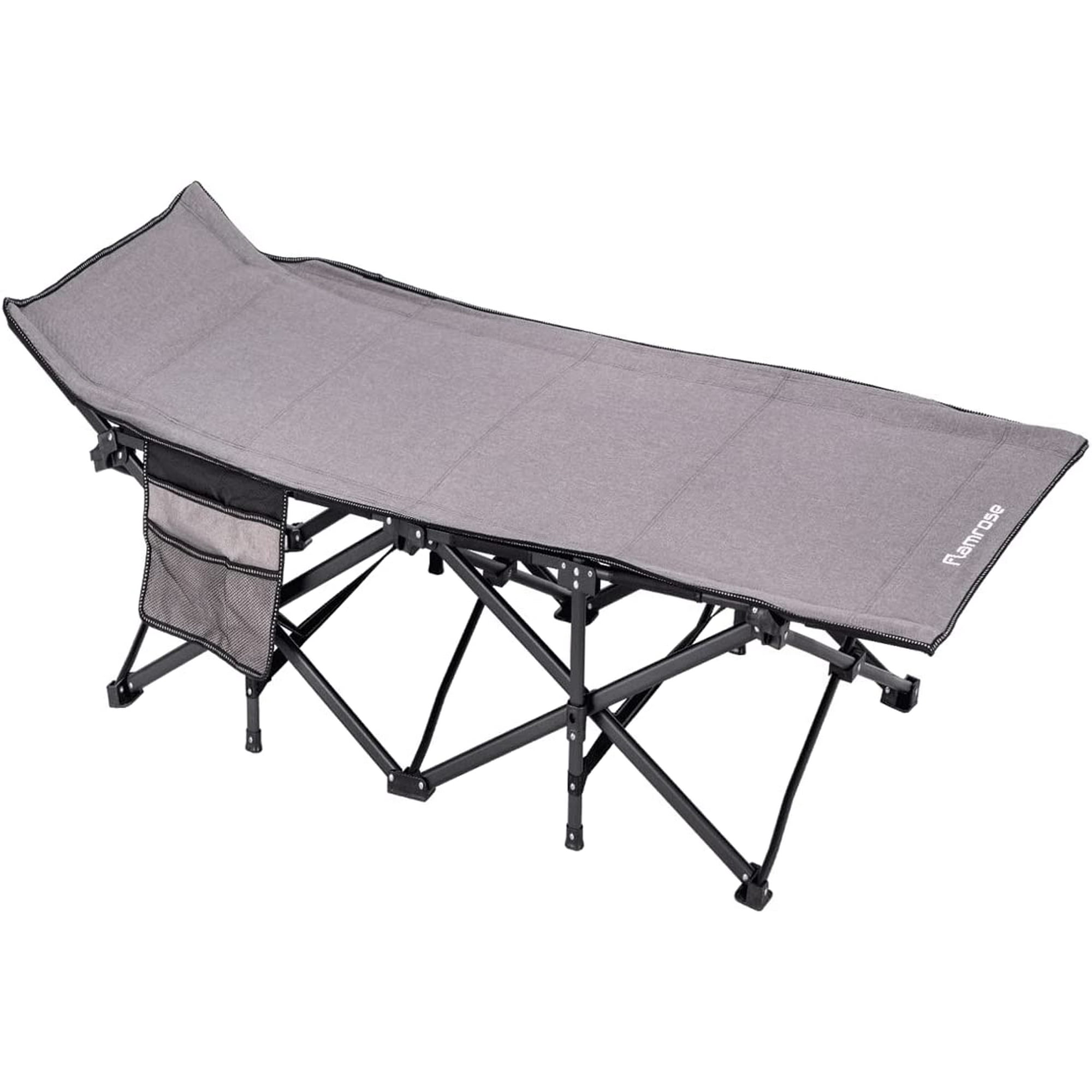 Timber Ridge Camping Cot XL Folding Supports 350 Lbs Utility Adjustable