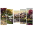 thumbnail image 1 of 5 piezas 5D DIY completo taladro diamante pintura hogar bordado mosaico Kits pared arte, 1 of 9