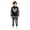 A-Black1138, variant on Boys Halloween Outfits Hoodies And Sweatpants Sets Skeleton Printed Long Sleeve Sweatshirts Ankle-Tied Pants 2 Piece Set 3-13Y