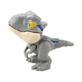thumbnail image 3 of Juguete de acción Muerde el Dinosaurio Perfecl Marioneta de mano Velocirraptor gris, 3 of 8