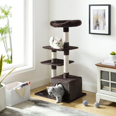 UPC: 0850018680882 | Sam s Pets Randolph 43 Brown Cat Tree