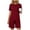 #5Wine, variant on MYAOYI Sets for Women Daily Wear 2 Piece Outfits Crew Neck Short Sleeve T Shirt and Cargo Shorts Lounge Set with Pockets