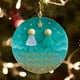thumbnail image 4 of Adornos Navideños de Vidrio Marino de La Amistad | Adornos Navideños Duraderos | Regalos Navideños Únicos Hechos a Mano | Regalos Simbólicos de La Amistad | Decoración Navideña Versátil para El Hogar, 4 of 6